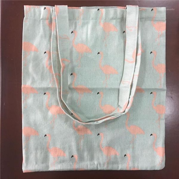 shopping bags yile cotton linen eco tote shoulder bag print pink ostrich green base l081
shopping bags yile cotton linen eco tote shoulder bag print pink ostrich green base l081