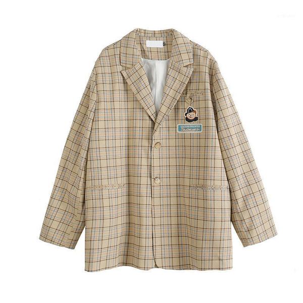 oversized womens blazers plaid suit women spring and autumn new korean college style loose slim fashion casual jacket1, White;black
oversized womens blazers plaid suit women spring and autumn new korean college style loose slim fashion casual jacket1, White;black