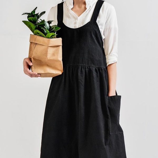 aprons korean style cotton and linen art apron kitchen flower shop sleeveless cooking baking high-end cafe gardening anti-fouling
aprons korean style cotton and linen art apron kitchen flower shop sleeveless cooking baking high-end cafe gardening anti-fouling