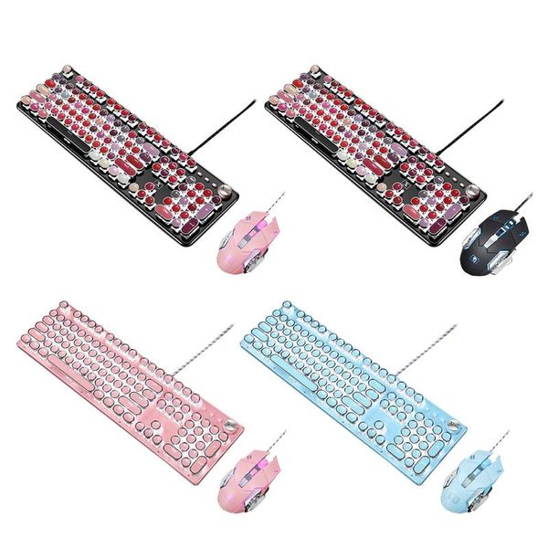 creative retro punk mechanical lipstick metal keyboard mouse set lapdeskcomputer round key keyboard accessory
creative retro punk mechanical lipstick metal keyboard mouse set lapdeskcomputer round key keyboard accessory