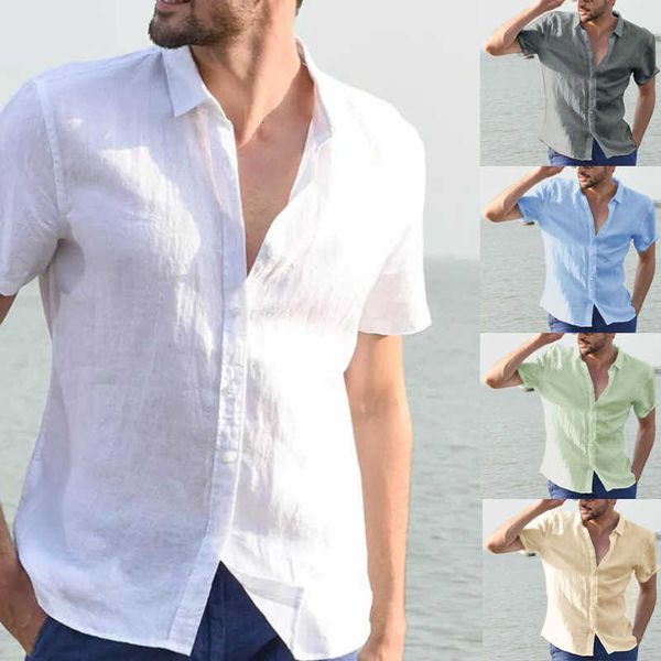 summer casual shirts for men short sleeve linen cotton shirt masculina camisa slim fit male blouse homme chemise, White;black
summer casual shirts for men short sleeve linen cotton shirt masculina camisa slim fit male blouse homme chemise, White;black