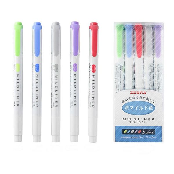 1/pcs mildliner double headed highlighter marker pen japanese fluorescent pen soft colored drawing marker pens office stationery, Black;red
1/pcs mildliner double headed highlighter marker pen japanese fluorescent pen soft colored drawing marker pens office stationery, Black;red
