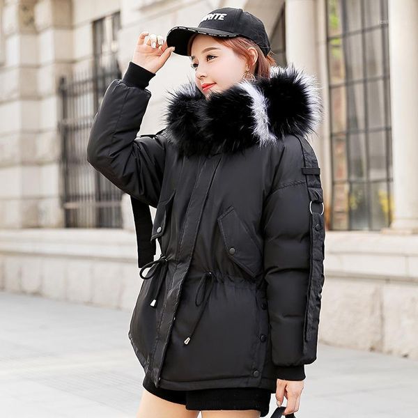 women winter jacket cotton padded warm thicken black and white fur collar ladies short coats parka womens jackets1
women winter jacket cotton padded warm thicken black and white fur collar ladies short coats parka womens jackets1
