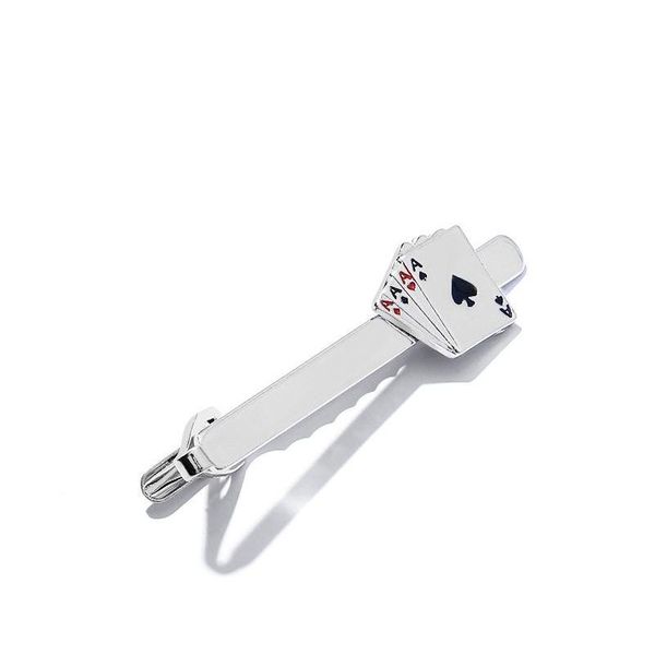 creative men's poker tie clip 4a wedding groomsman gifts 13.5g fashion accessories for men wedding gift selling tie clips tie ujrbk, Silver
creative men's poker tie clip 4a wedding groomsman gifts 13.5g fashion accessories for men wedding gift selling tie clips tie ujrbk, Silver