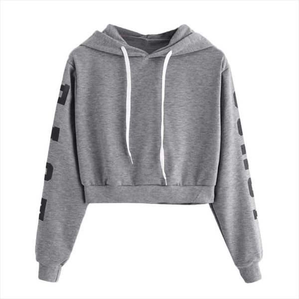 new women plain hoodies crop solid color long sleeve ladies hooded pullover summer autumn fashion girl sweatshirts clothing, Black
new women plain hoodies crop solid color long sleeve ladies hooded pullover summer autumn fashion girl sweatshirts clothing, Black