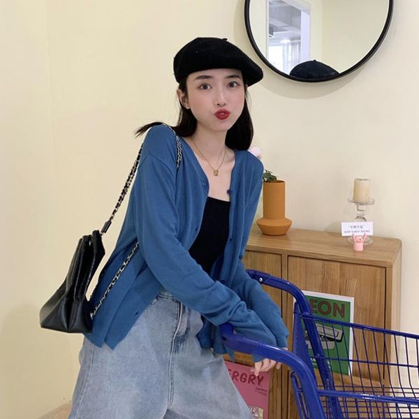 women's knits & tees woman sweaters cardigan jacket for women sweater outer loose spring and autumn pull femme nouveaute 2021 lxr1085, White
women's knits & tees woman sweaters cardigan jacket for women sweater outer loose spring and autumn pull femme nouveaute 2021 lxr1085, White
