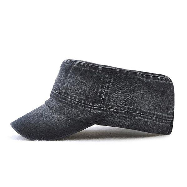 высокое качество бренд хлопок мужская военная шапка сплошной цвет плоский топ шляпа мода повседневная шляпа мужчины женщины открытый визуал, Black;white 
высокое качество бренд хлопок мужская военная шапка сплошной цвет плоский топ шляпа мода повседневная шляпа мужчины женщины открытый визуал, Black;white