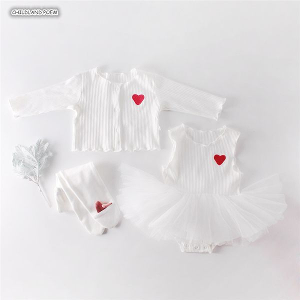 newborn clothes set cardigan + 2pcs/set 1st birthday dress for baby girl 1021, White
newborn clothes set cardigan + 2pcs/set 1st birthday dress for baby girl 1021, White