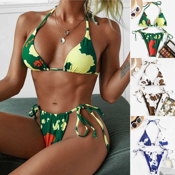 2021 two pieces set women bikini women's swimming suit female swimwear print biquini bathing suits summer beach wear, White;black
2021 two pieces set women bikini women's swimming suit female swimwear print biquini bathing suits summer beach wear, White;black
