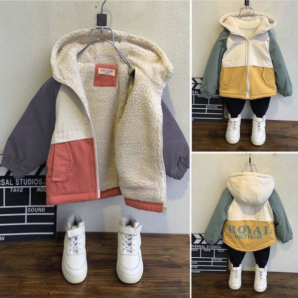 boys coats winter autumn children casual cotton thick velvet hoodies for baby boy kids warm outerwear clothes toddler jackets, Blue;gray
boys coats winter autumn children casual cotton thick velvet hoodies for baby boy kids warm outerwear clothes toddler jackets, Blue;gray