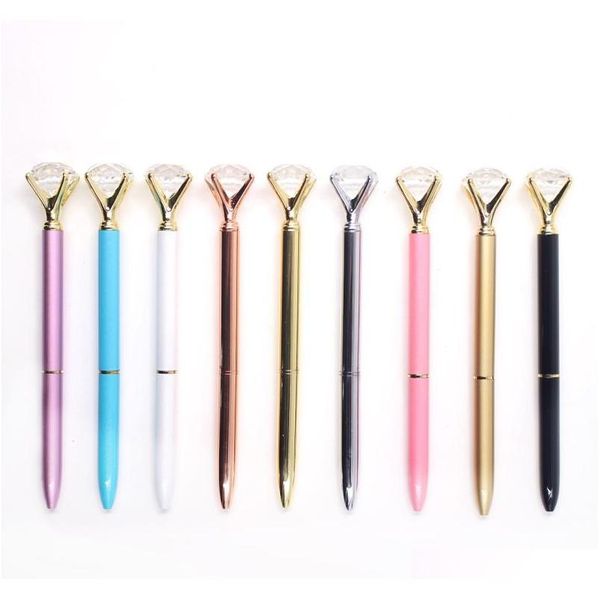kawaii carat ballpoint crystal pen big gem metal ball pen with large diamond magical pen fashion school office supplies lnuyv, Blue;orange
kawaii carat ballpoint crystal pen big gem metal ball pen with large diamond magical pen fashion school office supplies lnuyv, Blue;orange