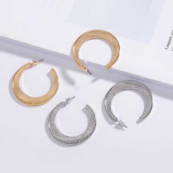 hoop & huggie fashion gold color chain minimalist minimalism round ins geo earrings summer korean chic women party jewelry, Golden;silver
hoop & huggie fashion gold color chain minimalist minimalism round ins geo earrings summer korean chic women party jewelry, Golden;silver