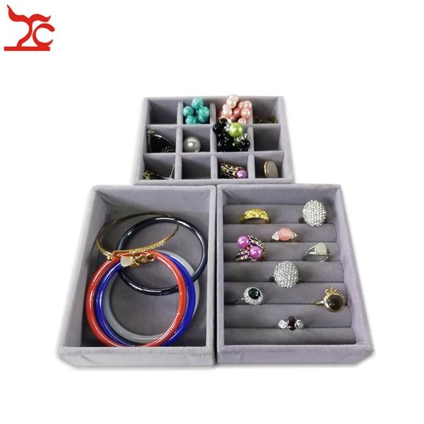 new multi-functional small grey velvet drawer cabinet jewelry organizer case wooden ring bracelet necklace earring storage tray, Pink;blue
new multi-functional small grey velvet drawer cabinet jewelry organizer case wooden ring bracelet necklace earring storage tray, Pink;blue