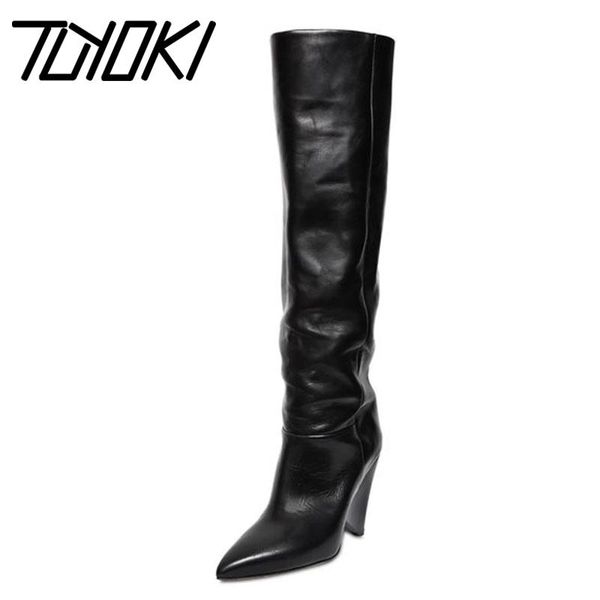 tuyoki women high heels boots pointed toe spike heels winter shoes woman fashion over knee boots woman size 34-43, Black
tuyoki women high heels boots pointed toe spike heels winter shoes woman fashion over knee boots woman size 34-43, Black