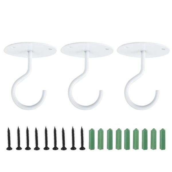 strong hangers hooks bracket wind chimes 3pcs for hanging bird feeders durable rust-resistant outdoor decoration wall mount
strong hangers hooks bracket wind chimes 3pcs for hanging bird feeders durable rust-resistant outdoor decoration wall mount