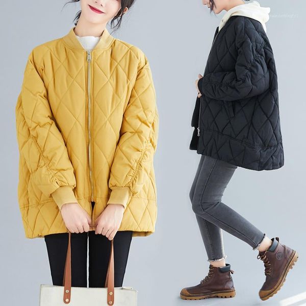 women's down & parkas 2021 winter cotton clothing female korean loose large size parka women short jacket autumn coat xa2921, Black
women's down & parkas 2021 winter cotton clothing female korean loose large size parka women short jacket autumn coat xa2921, Black