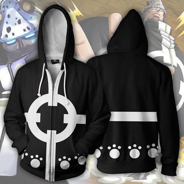 new 3d one piece hoodie men women children japanese anime hoodies the pirate king luffy hoodie sweatshirts zipper, Black