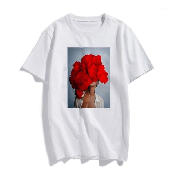 fashion nordic art red flowers harajuku aesthetics t shirt women vintage short sleeve plus size cotton tees streetwear1, White
fashion nordic art red flowers harajuku aesthetics t shirt women vintage short sleeve plus size cotton tees streetwear1, White