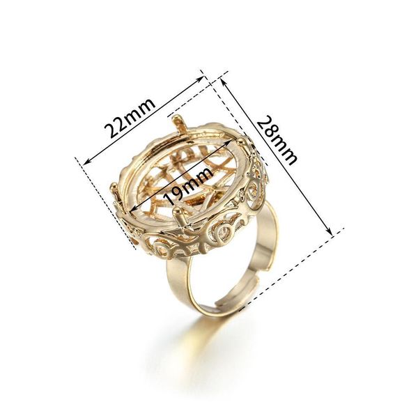 5pcs adjustable ring blanks base pendant cabochon base setting crown shape ring blank tray for jewelry making finding accessorie q bbyrbw, Black
5pcs adjustable ring blanks base pendant cabochon base setting crown shape ring blank tray for jewelry making finding accessorie q bbyrbw, Black