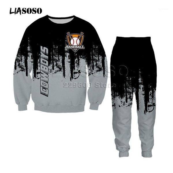 men&women fashion clothing set sweatshirt+pants 2 piece tracksuits baseball print suits sport wear hip hop two-color suit1, Gray
men&women fashion clothing set sweatshirt+pants 2 piece tracksuits baseball print suits sport wear hip hop two-color suit1, Gray