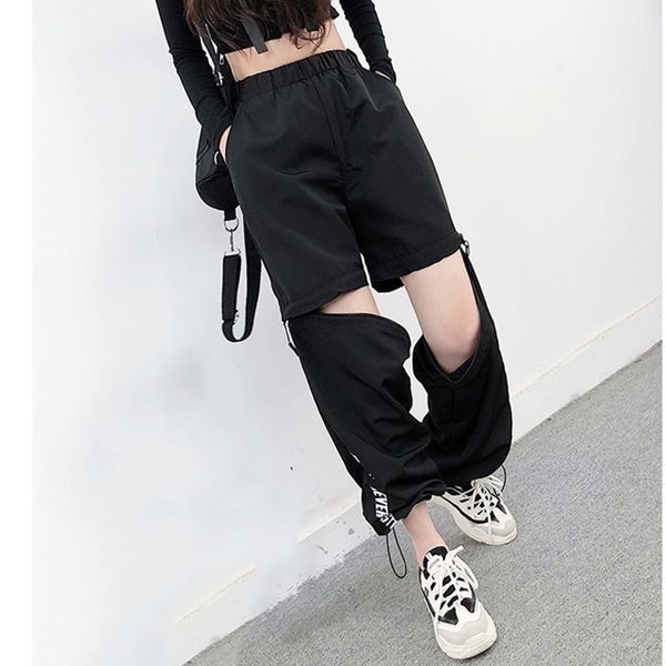 spring women overalls cargo pants hip hop ankle-length loose pants harajuku plus size zipper knee high waist haren pants 201109, Black;white
spring women overalls cargo pants hip hop ankle-length loose pants harajuku plus size zipper knee high waist haren pants 201109, Black;white