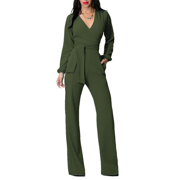 fashion wide leg elegant jumpsuits black v-neck long sleeve office overalls casual loose playsuits for women combinaison femme, Black;white
fashion wide leg elegant jumpsuits black v-neck long sleeve office overalls casual loose playsuits for women combinaison femme, Black;white