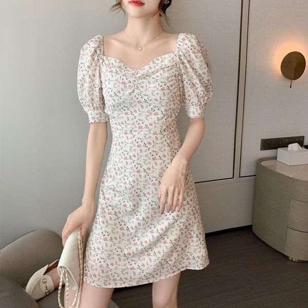 casual dresses french floral dress women elegant print chiffon mini office lady puff sleeve fairy one-piece 2021, Black;gray
casual dresses french floral dress women elegant print chiffon mini office lady puff sleeve fairy one-piece 2021, Black;gray