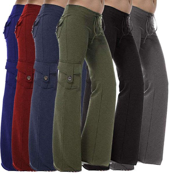 yoga selling fall 2019 women's wide leg sports pants flared belt multiple pockets, Black;gray
yoga selling fall 2019 women's wide leg sports pants flared belt multiple pockets, Black;gray