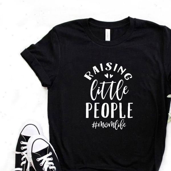 raising little people momlife print women tshirt cotton casual funny t shirt gift lady yong girl tee 6 color a 1109, White
raising little people momlife print women tshirt cotton casual funny t shirt gift lady yong girl tee 6 color a 1109, White