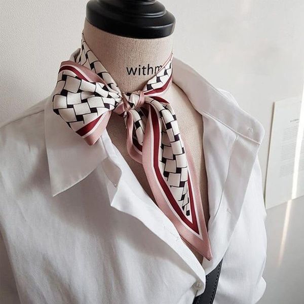 fashion korean scarfs double-sided printing imitation silk scarf for women thin long neck scarf hair ribbon small neckerchief, Blue;gray
fashion korean scarfs double-sided printing imitation silk scarf for women thin long neck scarf hair ribbon small neckerchief, Blue;gray