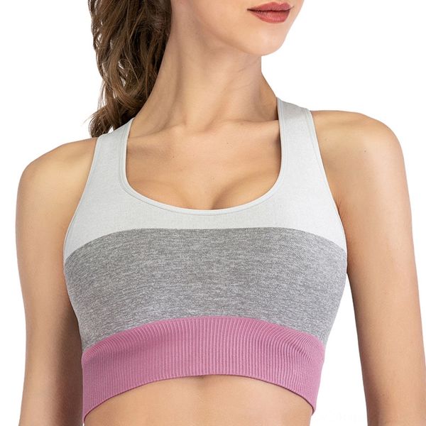 seamless three color stitching bra vest yoga bra professional sports running fitness vest for women fhkcr, Gray
seamless three color stitching bra vest yoga bra professional sports running fitness vest for women fhkcr, Gray