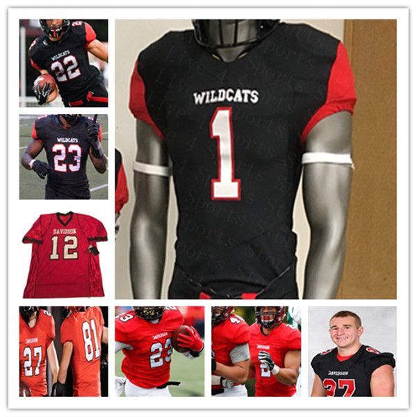 custom ncaa davidson wildcats football jersey louis colosimo tyler phelps wesley dugger rayshawn mccall eli turner jr. dylan sparks tabor, Black;red
custom ncaa davidson wildcats football jersey louis colosimo tyler phelps wesley dugger rayshawn mccall eli turner jr. dylan sparks tabor, Black;red