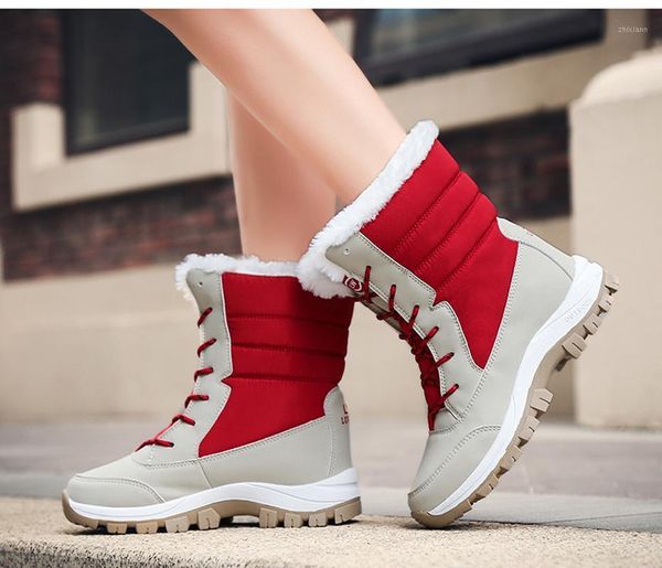 women snow boots winter keep warm snow boots women warm waterproof shoes size 35- 421, Black
women snow boots winter keep warm snow boots women warm waterproof shoes size 35- 421, Black