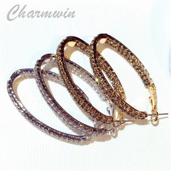 charmwin new fashion hoop earrings for women long earrings exaggerated rhinestone big women e1721, Golden;silver
charmwin new fashion hoop earrings for women long earrings exaggerated rhinestone big women e1721, Golden;silver
