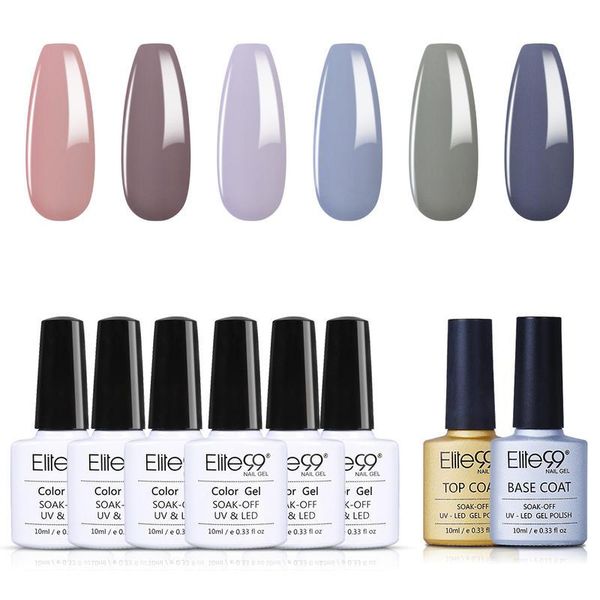 elite99 8pcs nail gel polish set nails art semi permanent uv gel polish all for manicures nail design with base coat coat
elite99 8pcs nail gel polish set nails art semi permanent uv gel polish all for manicures nail design with base coat coat