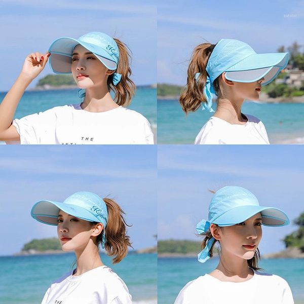 1pcs women print sun hats visors hat beach hat uv protection cap mesh casual womens summer caps wide brim1, Blue;gray
1pcs women print sun hats visors hat beach hat uv protection cap mesh casual womens summer caps wide brim1, Blue;gray