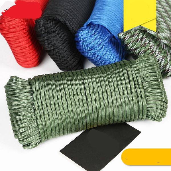 xinda 50 meters diameter 4mm 3kn 9 core paracord outdoor rope braided bracelet safety rope climbing survival equipment
xinda 50 meters diameter 4mm 3kn 9 core paracord outdoor rope braided bracelet safety rope climbing survival equipment