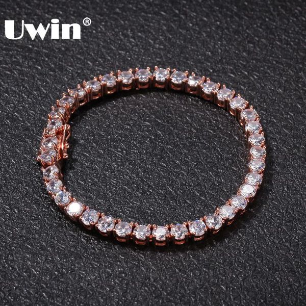 link, chain uwin 5mm iced out round cut tennis bracelet hiphop jewelry 1 row cubic zirconia luxury cz men fashion charm bracelets, Black
link, chain uwin 5mm iced out round cut tennis bracelet hiphop jewelry 1 row cubic zirconia luxury cz men fashion charm bracelets, Black