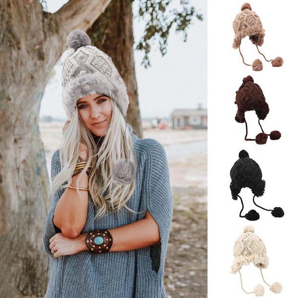 beanies winter hats for men women knit hat ball set thick warm solid earmuff pom beanie gorros hombre mujer invierno
beanies winter hats for men women knit hat ball set thick warm solid earmuff pom beanie gorros hombre mujer invierno