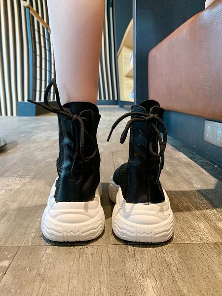 koovan women's boots socks shoes 2020 new female students mesh breathable muffin bottom high-sports sneakers women, Black
koovan women's boots socks shoes 2020 new female students mesh breathable muffin bottom high-sports sneakers women, Black
