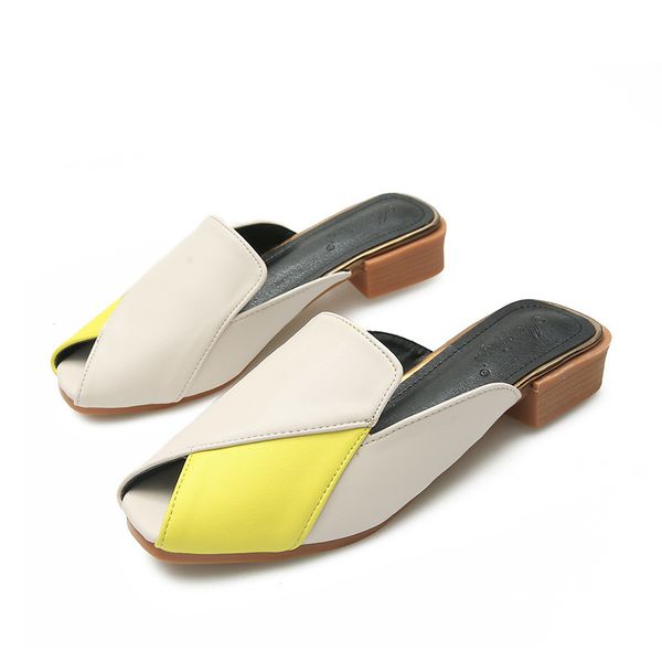 fashion summer slippers shoes women 2020 casual high heel open toe mules chunky heel mixed colors flip flops slides sandals x1020, Black
fashion summer slippers shoes women 2020 casual high heel open toe mules chunky heel mixed colors flip flops slides sandals x1020, Black