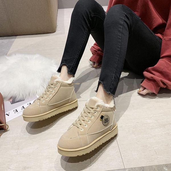 snow boots women plush winter shoes warm cotton boots lace up flat ankle non-slip walking shoes outdoor casual booties, Black
snow boots women plush winter shoes warm cotton boots lace up flat ankle non-slip walking shoes outdoor casual booties, Black