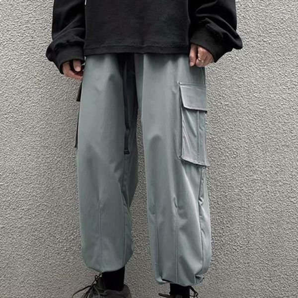 daigelo men harajuku joggers elastic pants casual fitness bodybuilding pocket solid color loose length sports pants1, Black
daigelo men harajuku joggers elastic pants casual fitness bodybuilding pocket solid color loose length sports pants1, Black