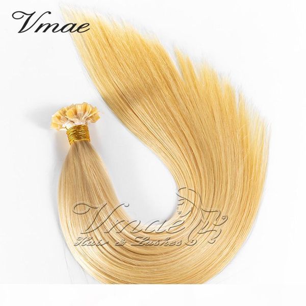 vmae straight natural 613 blond keratin fusion pre bonded virgin flat tip human hair extension, Black
vmae straight natural 613 blond keratin fusion pre bonded virgin flat tip human hair extension, Black