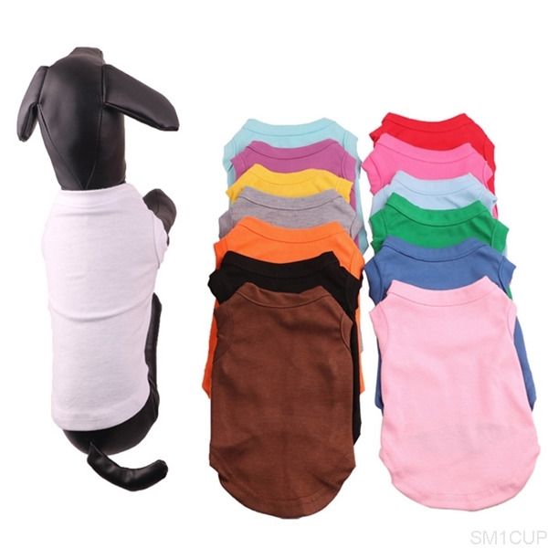 apparel multi colors 4 size pet summer solid t classic puppy small dog cotton shirts clothes dh0284 t03
apparel multi colors 4 size pet summer solid t classic puppy small dog cotton shirts clothes dh0284 t03