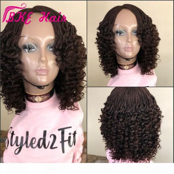 full handtied black darkbrown box braids wig with baby hair curly braided synthetic lace front wig crochet braids hair for woman
full handtied black darkbrown box braids wig with baby hair curly braided synthetic lace front wig crochet braids hair for woman