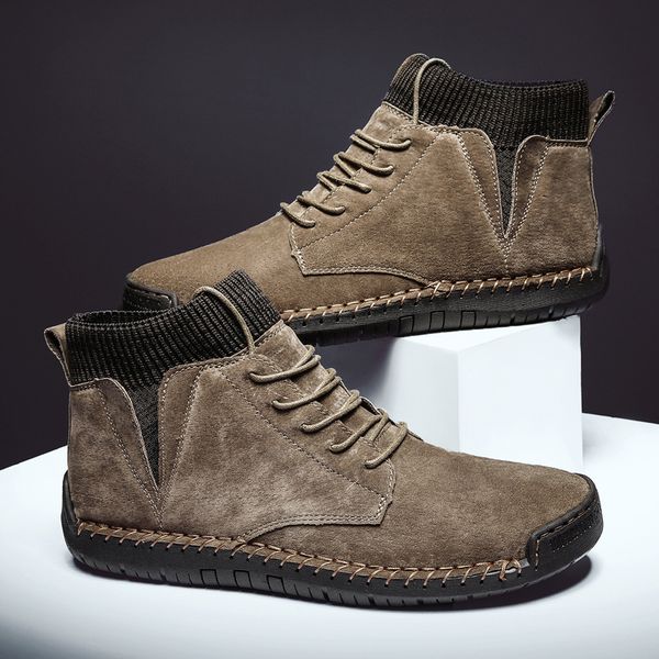 мужчины повседневная обувь для мужчин high top boots мужчины ботильоны обувь мода открытый армии путешествия botas hombre носок человек brit, Black
мужчины повседневная обувь для мужчин high top boots мужчины ботильоны обувь мода открытый армии путешествия botas hombre носок человек brit, Black