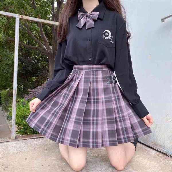 three piece set japanese ulzzang women harajuku school uniforms skirt a-line ins high waist women suits amp sets mini skirt, Gray
three piece set japanese ulzzang women harajuku school uniforms skirt a-line ins high waist women suits amp sets mini skirt, Gray