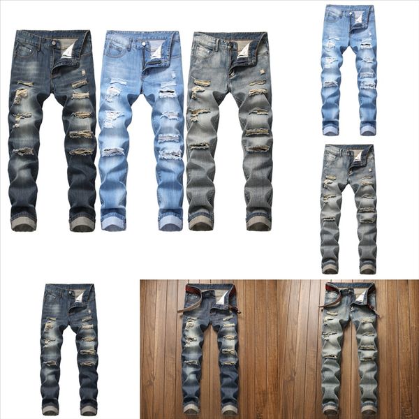 0eshn januarysnow men hole jeans skinny biker slim fit for men multi-pocket zipper man pants men casual jeans fashion casual stretchy, Black
0eshn januarysnow men hole jeans skinny biker slim fit for men multi-pocket zipper man pants men casual jeans fashion casual stretchy, Black