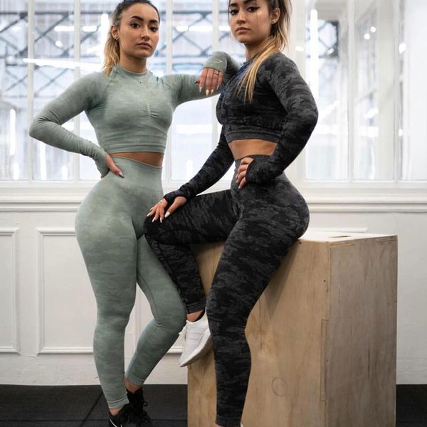 yoga outfits 3pcs camo seamless set women workout clothes bra long sleeve leggings fitness gym womans sport wear, White;red
yoga outfits 3pcs camo seamless set women workout clothes bra long sleeve leggings fitness gym womans sport wear, White;red